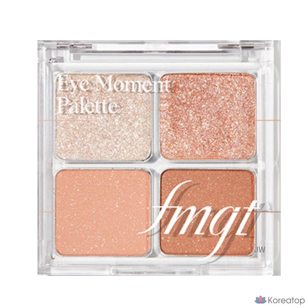 Палетка теней для век FMGT Eye Moment, 04 Glow Natural Glow, 1 шт.