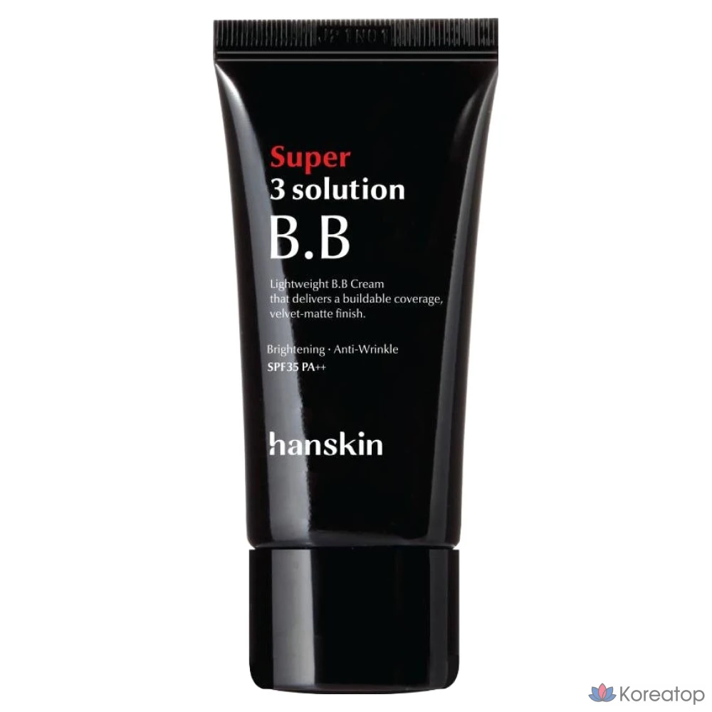 BB-крем HANSKIN Super Three Solution SPF35 PA++, бежечный, 30 мл, 1 шт.