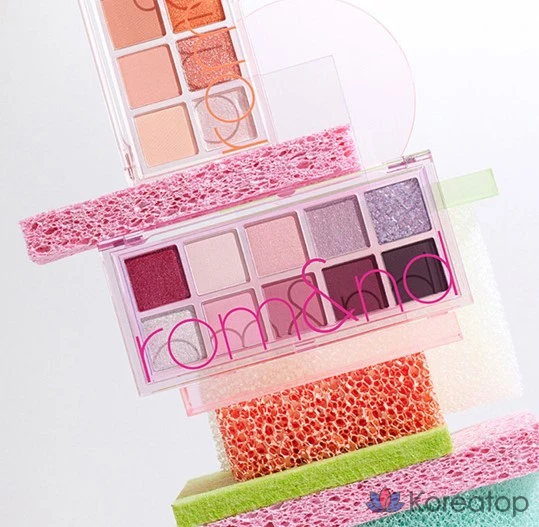 Палетка теней для век ROM&ND Better Than Palette, оттенок 07 Berry Fuchsia Garden, 1 шт., фото 3