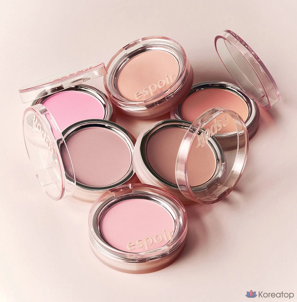 Румяна Espoir Blur Wear Blush, оттенок 6 Caramel Rose, 6 г, 1 шт., фото 9