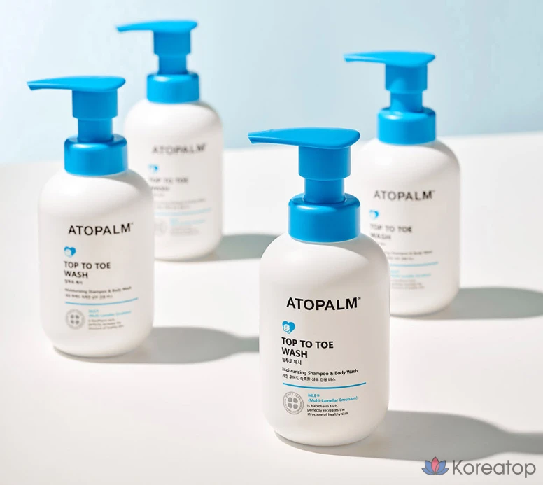 Очищающее средство для тела Atopalm Top-to-Toe Wash All-in-One, 460 мл, 1 шт., фото 8