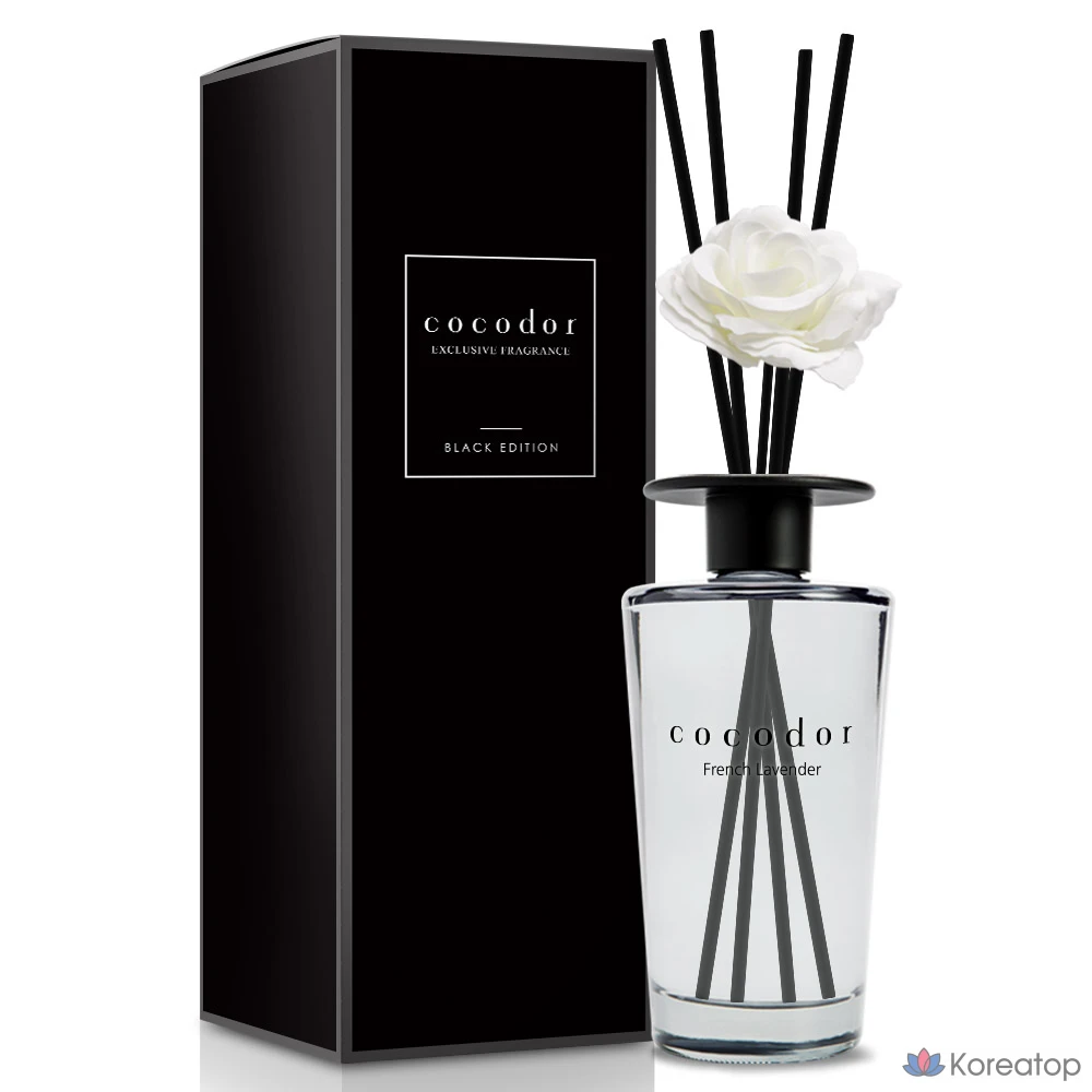Диффузор для дома Cocodor Black Edition, French Lavender, 500 мл, 1 шт.