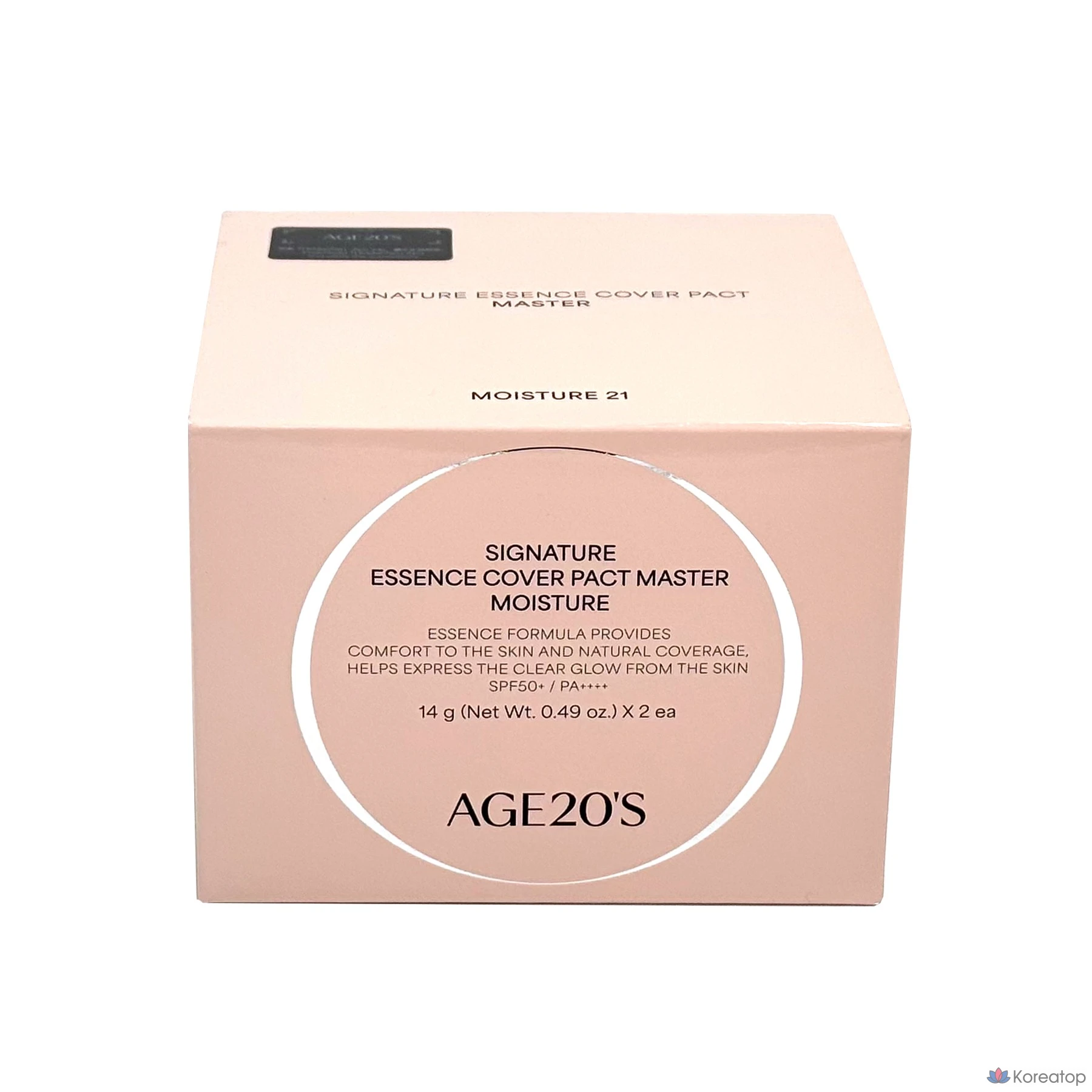 Age20s Signature Essence Pact Master Refill 2 + Empty Case Moisture Double Cover Velvet age20s, Signature Pact Master Refill 2 + Empty Case 1 Moisture No. 23, 1 шт., фото 2