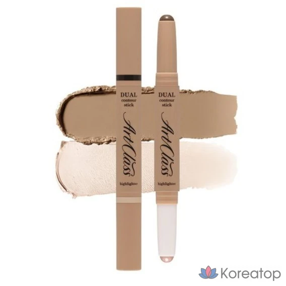 Too Cool For School Art Class By Rodin Dual Contour Stick 1.1g, No. 1 Warm Duo, 1ea