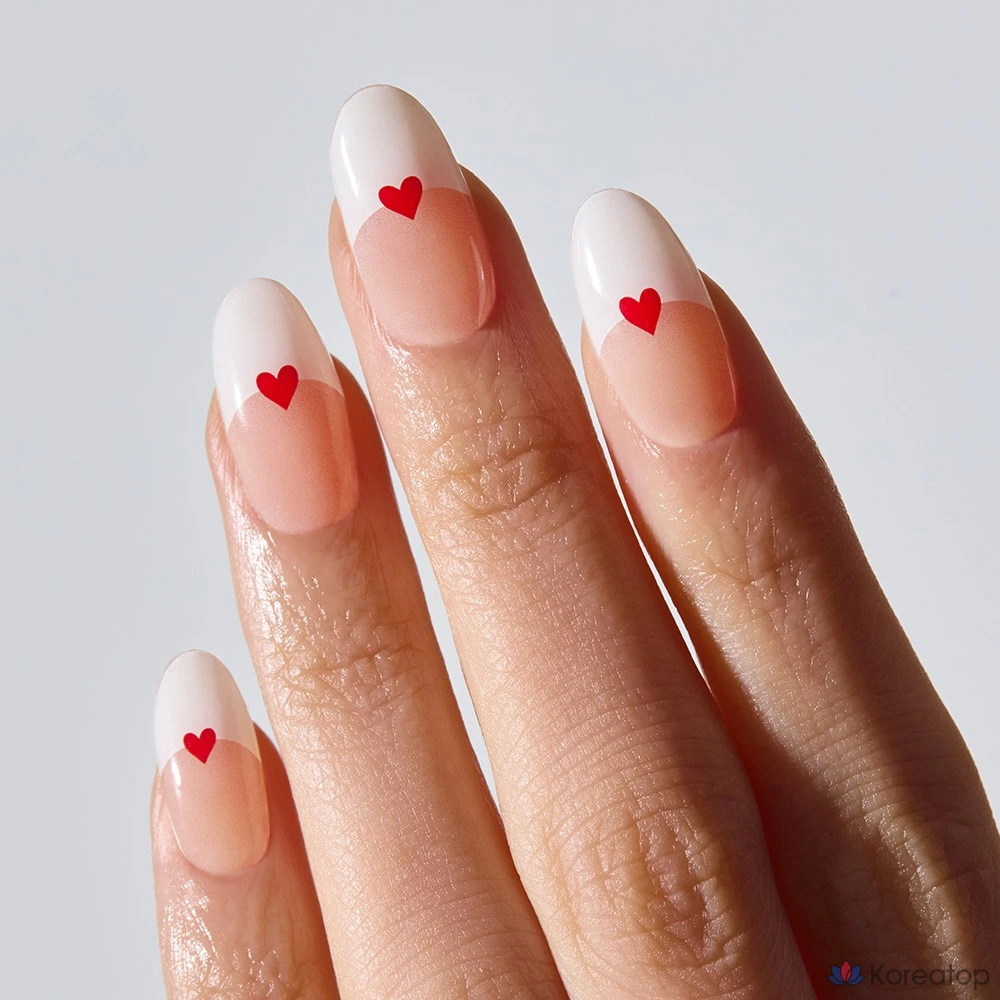 Гель-лак для ногтей Ohora Gel Nail Strip, N Love Letter, 1 шт., фото 3