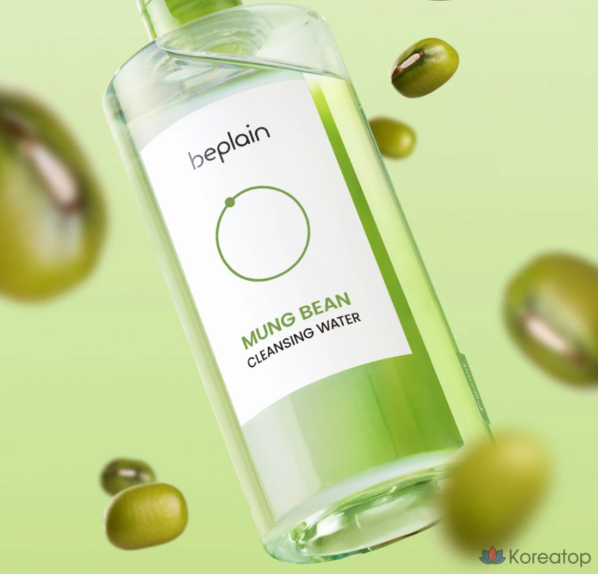 Beplain Очищающая вода со вкусом зеленой фасоли, 400 мл, 1 шт.