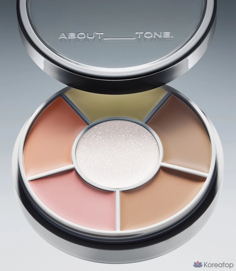Палитра ABOUT TONE Designing Multi Palette 6,5 г, 1 шт., 01 Basic, фото 5