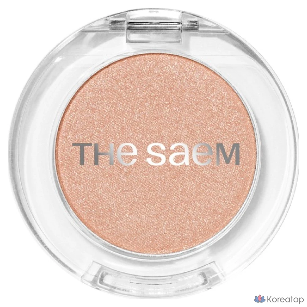 Тени для век The Saem Saemmul Single Shadow Shimmer, BE02 Ipdukju Nougat, 1 шт.