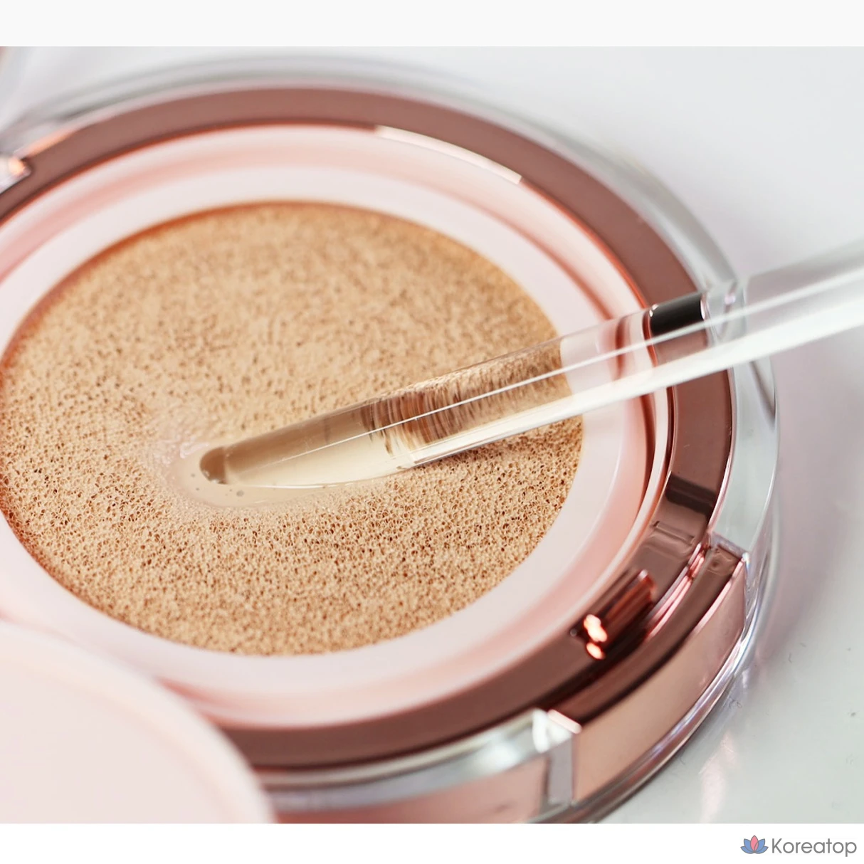 Тональный крем-кушон Ariel Ink Feeder Cover Lasting Cushion Foundation SPF50+ PA++++ 15 г, № 01 Ваниль, 1 шт., фото 4