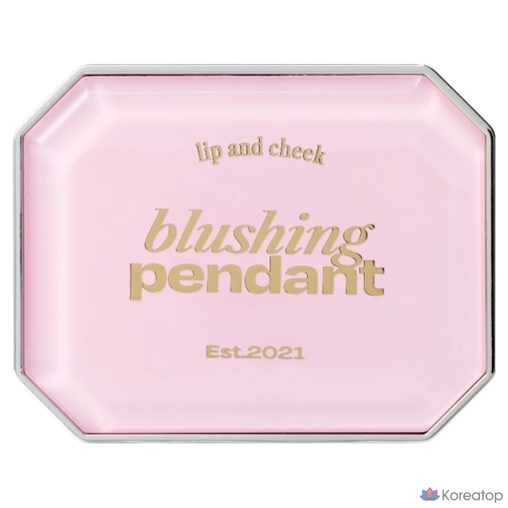 Альтернативный футляр для подвески «Blushing» от ALTERNATIVE STEREO, 2 розовые шпинели, 1 шт.