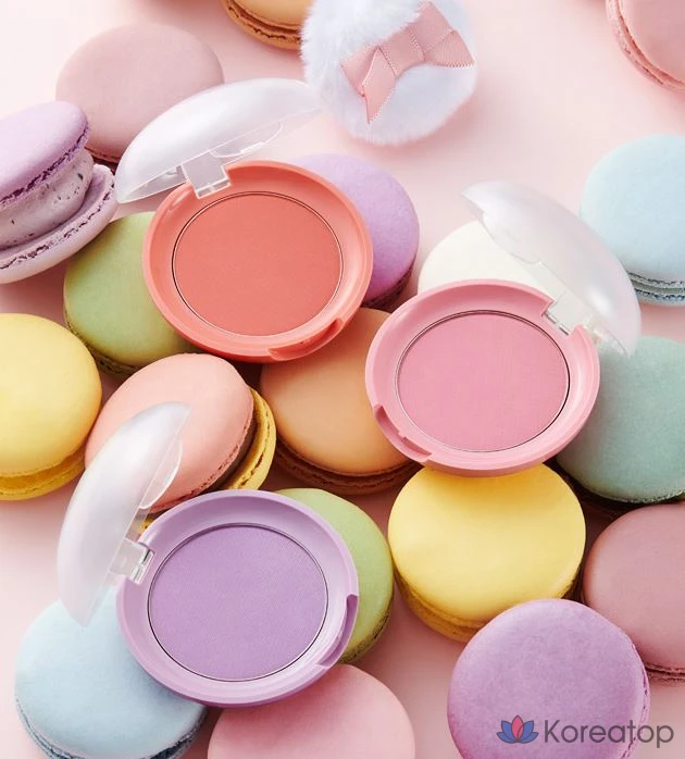 Румяна Etude House Lovely Cookie 4,5 г, PP502, цвет лаванда-лимон, 1 шт., фото 5