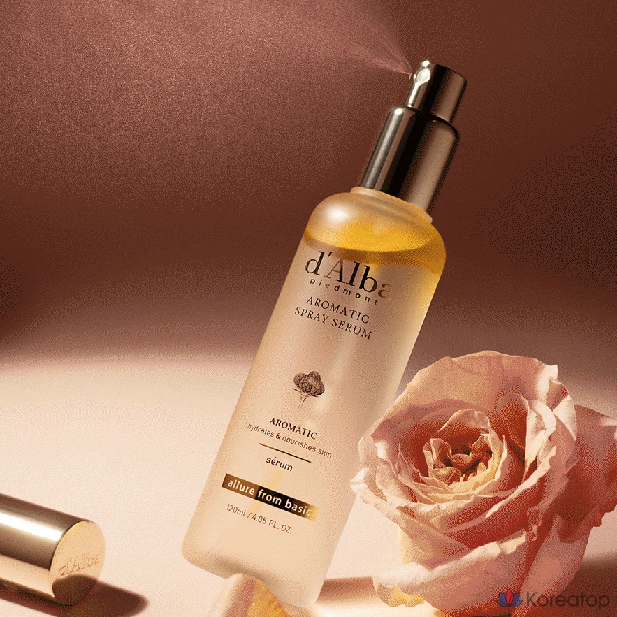 Ароматическая сыворотка-спрей D'alba с белым трюфелем, 60 мл, 1 шт.