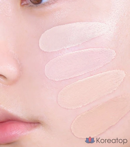 Сменный блок для тонального крема Too Cool For School Fixing Nude Fit Cushion, 12 г, теплый слоновый цвет, 1 шт., фото 7