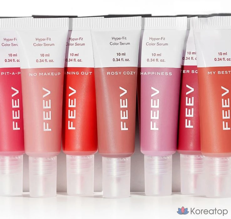 Сыворотка-румяна FEEV Color Serum Blusher 10 мл, «Счастье», 1 шт., фото 10