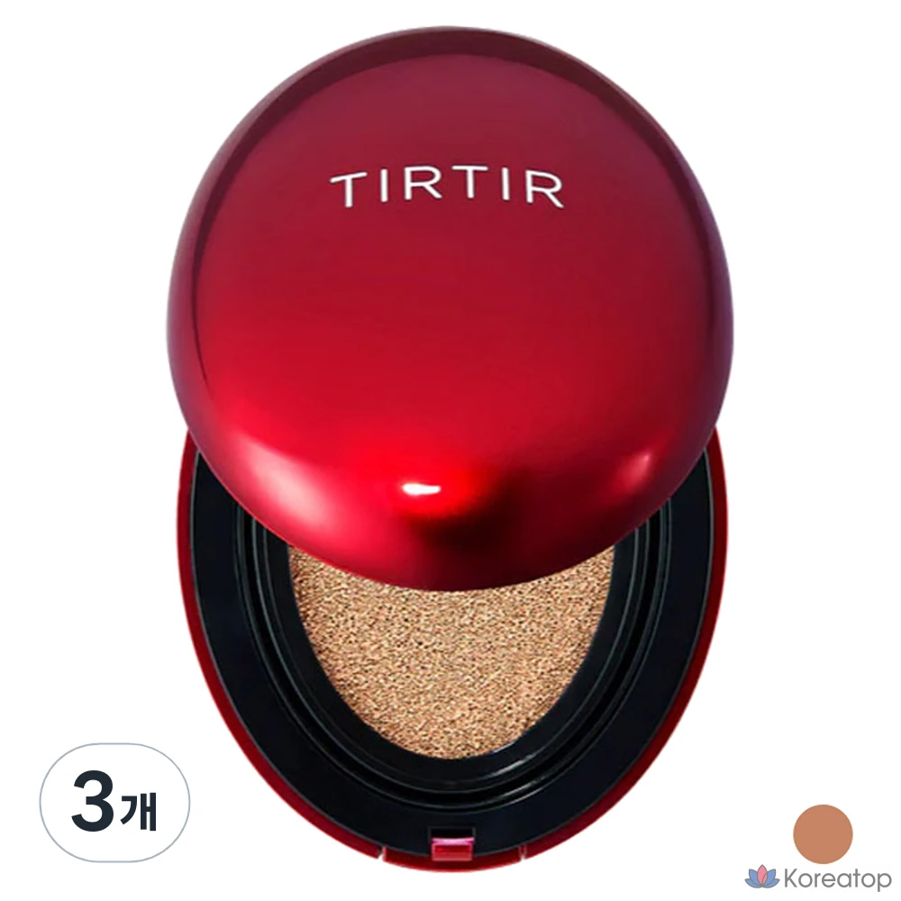 TirTir Mask Fit Red Cushion, 18г, 3шт, 37С Миндаль
