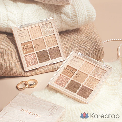 Палетка теней для век Dasique, 15 оттенков бежевого трикотажа, 1 шт., фото 8