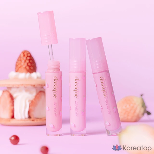 Тинт для губ Dasique Water Blur Lip Tint, оттенок Sweet Mauve, 3.2 г, 1 шт., фото 3