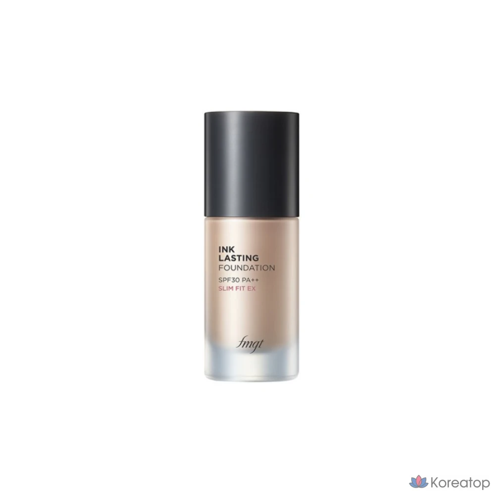 Тональный крем The Face Shop Ink Lasting Foundation Slim Fit EX, 30 мл, 1 шт., N203 Натуральный бежечный