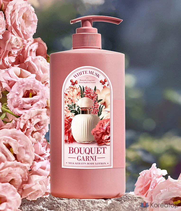 Увлажняющий лосьон для тела Bouquet Garni «Белый мускус», 1 л, 1 шт.
