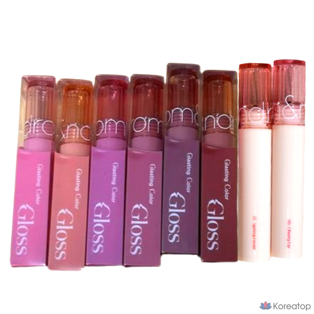 Глянцевая краска для волос ROM&ND Glasting Color Gloss, оттенок 01 «Пионовый балет», 1 шт.