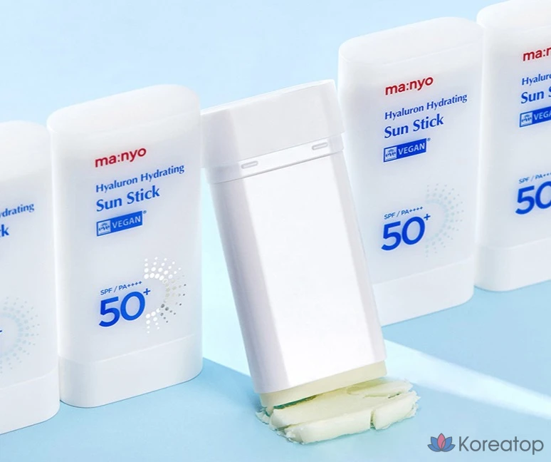 Manyo Factory Гиалуроновый увлажняющий солнцезащитный стик SPF50+ PA++++, 1 шт., 18 г