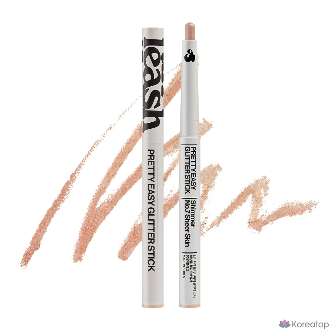 Стик-тени для век Unleashia Pretty Easy Glitter, 0,7 г, № 7, полупрозрачный оттенок, 1 шт.