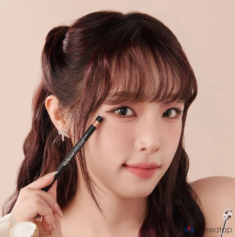 Гелевая подводка для глаз Lilybyred Stareyes Nine to Nine Slim, 0,14 г, оттенок 06 «Имбирный молочный чай», 1 шт., фото 3