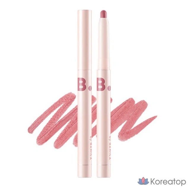 Карандаш для губ Vanillaco Smudging Lip Pencil, 7 цветов, 02 Pink Shoe, 1 шт.