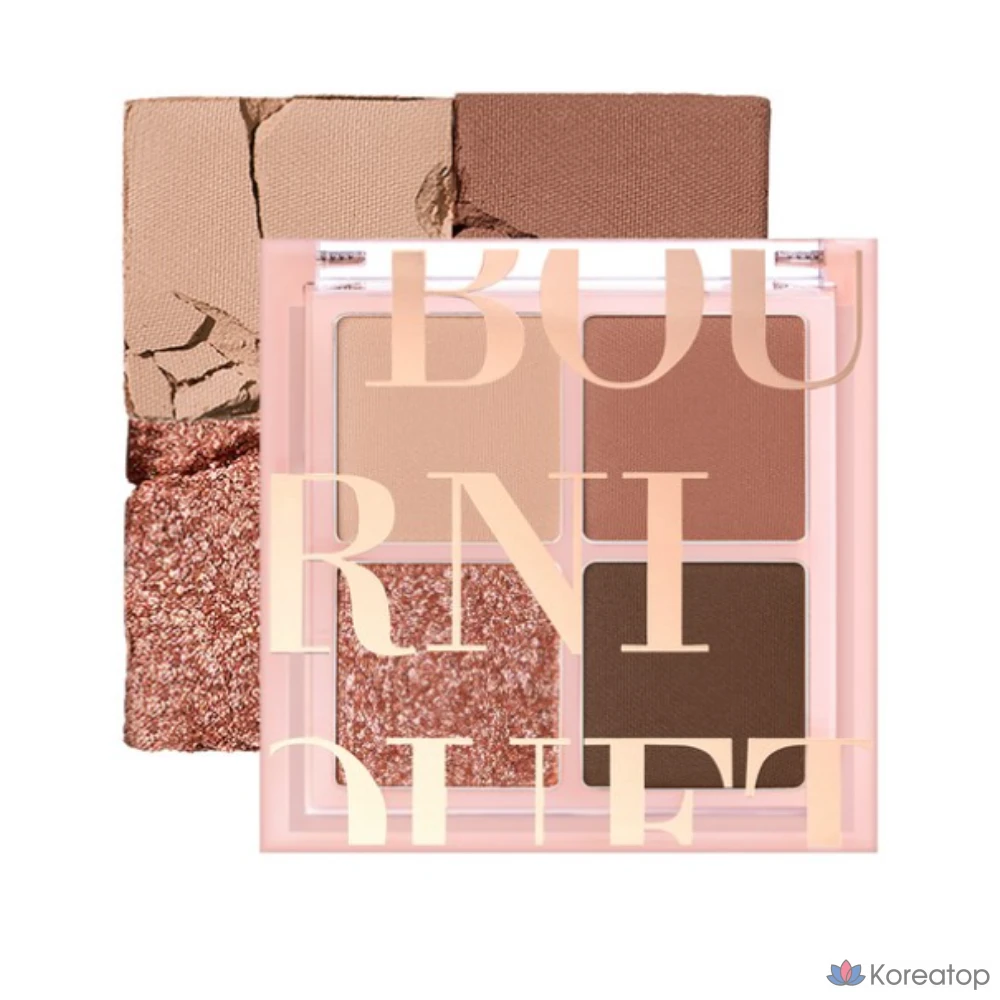 Палетка теней для век Bouquet Garni Mood Blending Eyeshadow Palette 6,9 г, 01 Logi Cozy, 1 шт.