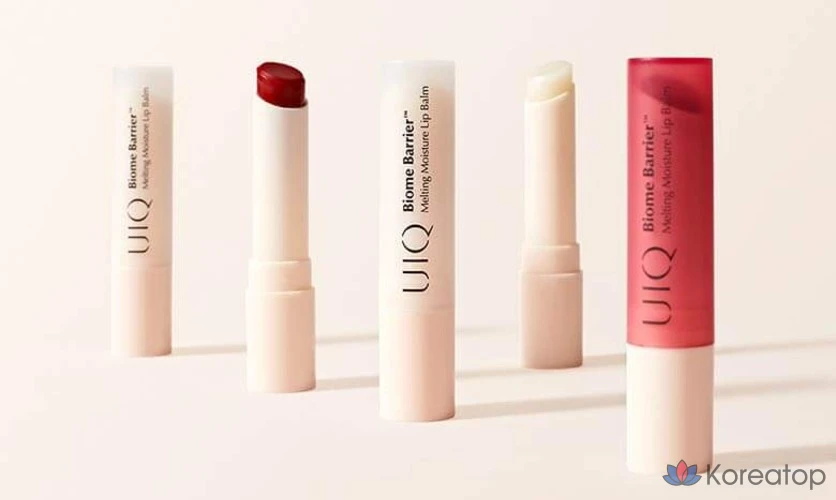 Увлажняющий бальзам для губ UIQ Biome Barrier Melting Moisture Lip Balm, розовый, 3,2 г, 1 шт., фото 9