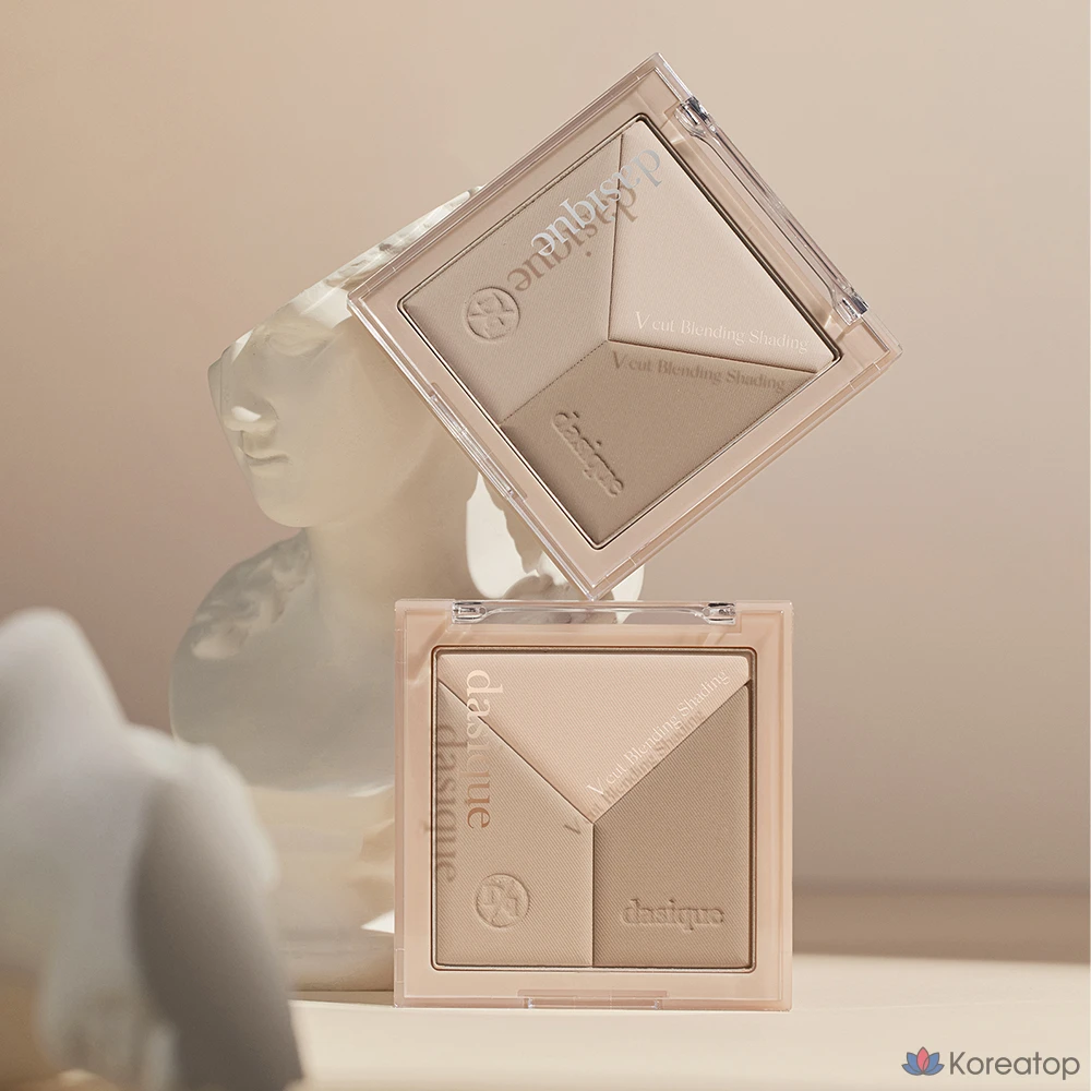 Тени для век Dasique V-Cut 13 г, 02, холодный оттенок, 1 шт., фото 7