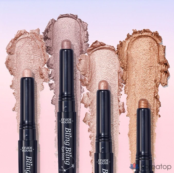 Etude House Bling Bling Eye Stick, № 9 Gold Tail Star, 1 шт., фото 9