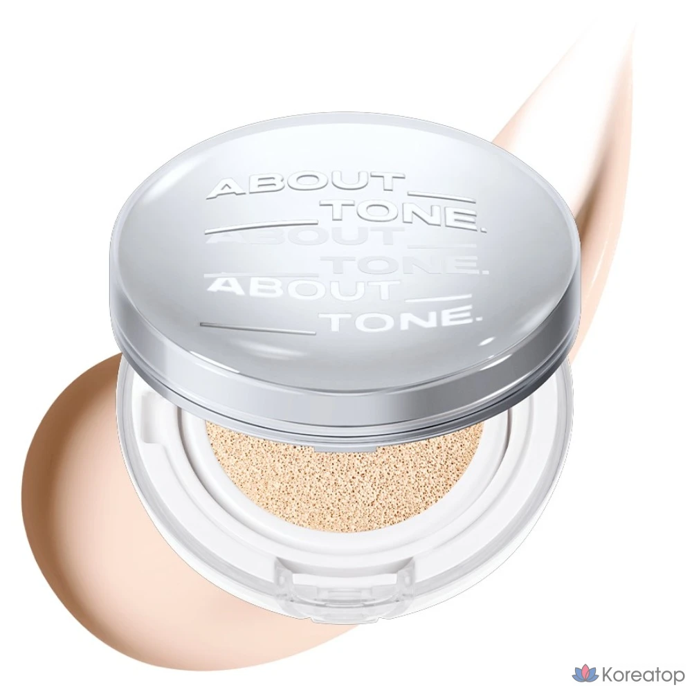 Тональный крем-кушон ABOUT TONE Skin Layer Fit Cushion 13 г, оттенок 21,5 Cool Beige, 1 шт.