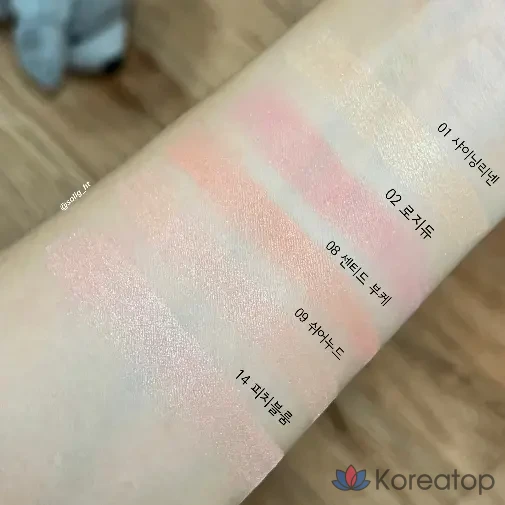 Карандаш для макияжа Too cool for school Frottage Pencil Multi-Pencil Aegyo-sal Highlighter Shadow Smooth Application, 01 Shining Linen, 1 шт., фото 2