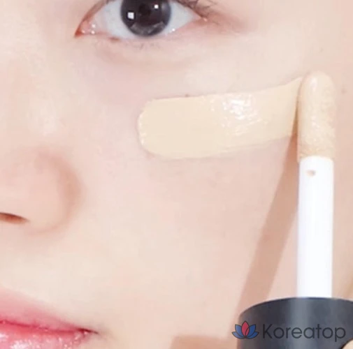 Консилер Luna Long-Lasting Full Cover Big Concealer, 40 г, 1 шт., № 1 Ваниль, фото 7