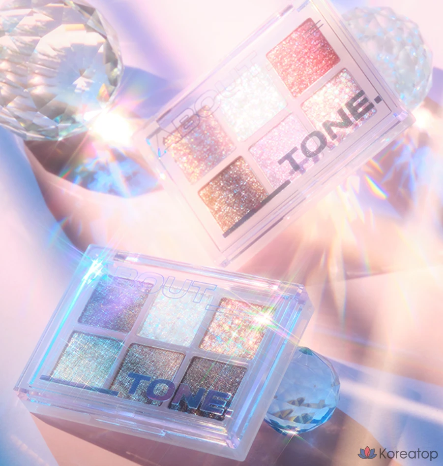 Тени для век ABOUT TONE Oh My Glitter Pop, 02 My:Fairy, 1 шт., фото 6