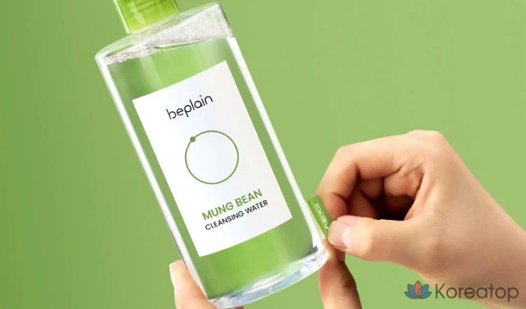 Beplain Очищающая вода со вкусом зеленой фасоли, 400 мл, 1 шт.