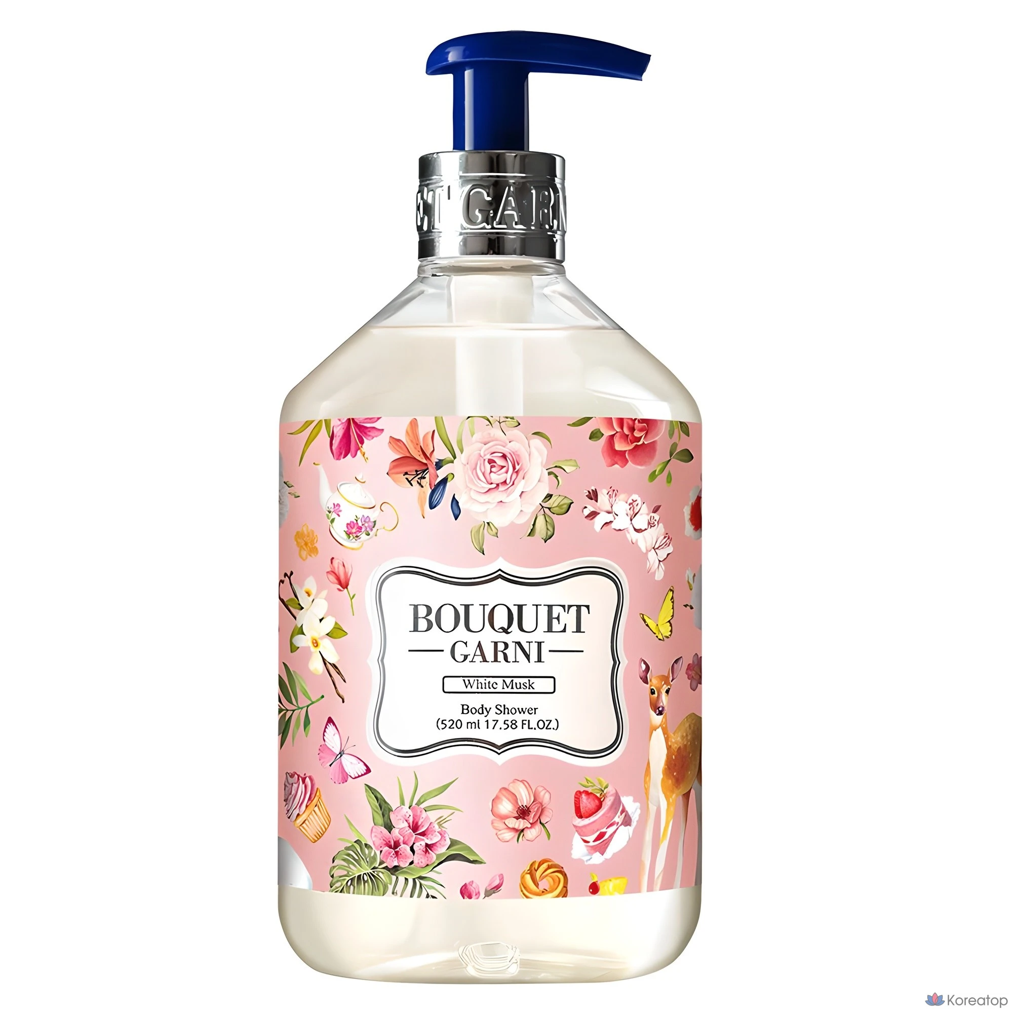 Гель для душа Bouquet Garni с ароматом белого мускуса, 520 мл, 1 шт.