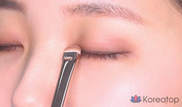 Кисть для растушевки Vanillaco, 1 шт., розовая.