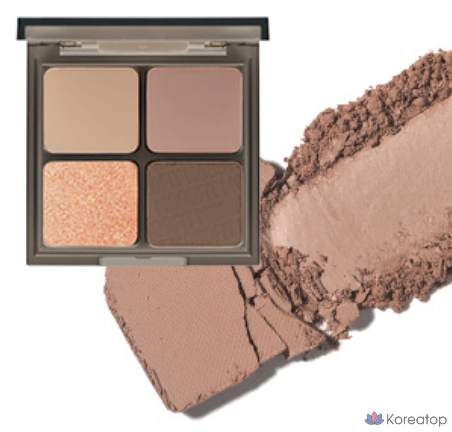 Палетка теней MERZY Mood Fit, S3 Drawn Nude, 1 шт.