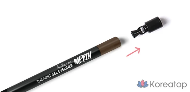 Гелевая подводка для глаз MERZY the First, 0,5 г, цвет G14 Crimson, 1 шт., фото 2