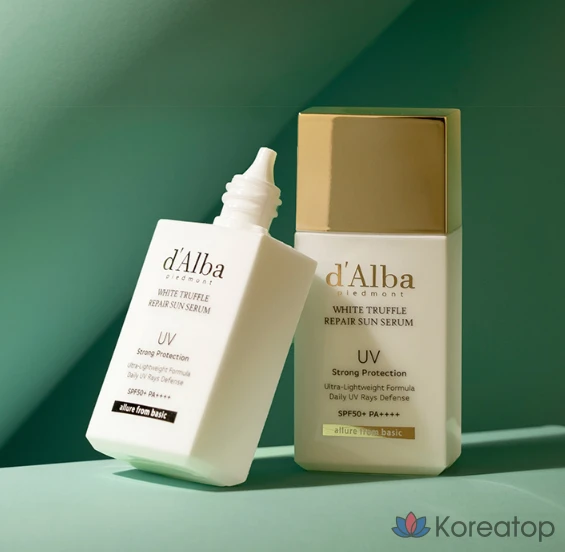 Солнцезащитная сыворотка D'alba White Truffle Repair Sun Serum SPF50+ PA++++, 35 мл, 1 шт.