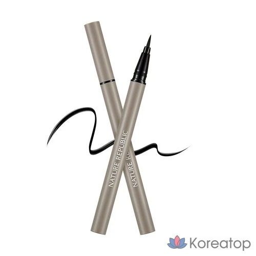 Подводка для глаз Nature Republic Botanical Hyper Liner, 0,6 г, 1 шт., черная.