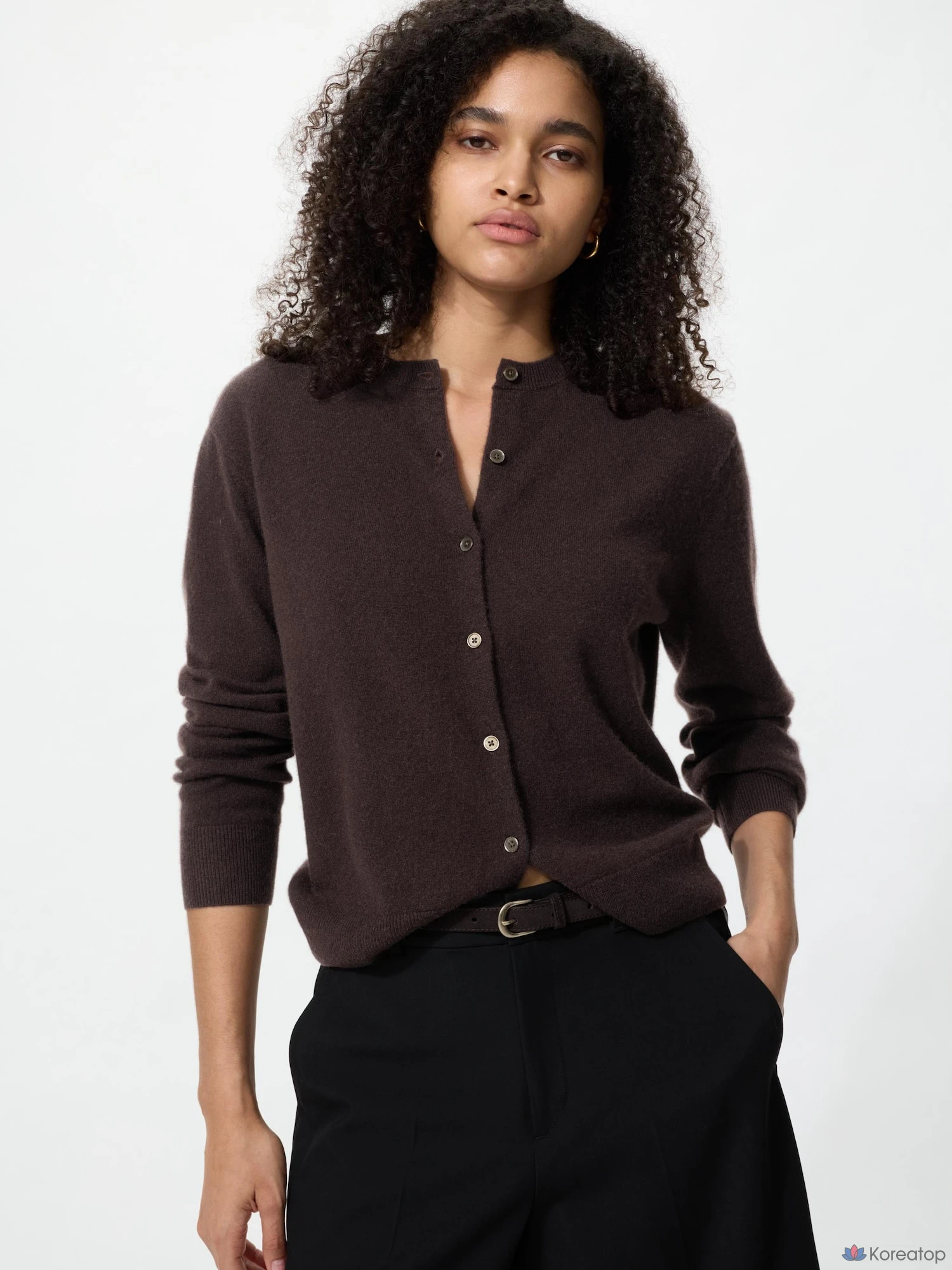 Кардиган Uniqlo Cashmere Crew Neck Cardigan