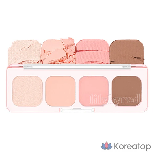 Палетка теней Lilybyred Mood It AD 3,2 г, 01 Fresh It, 1 шт.