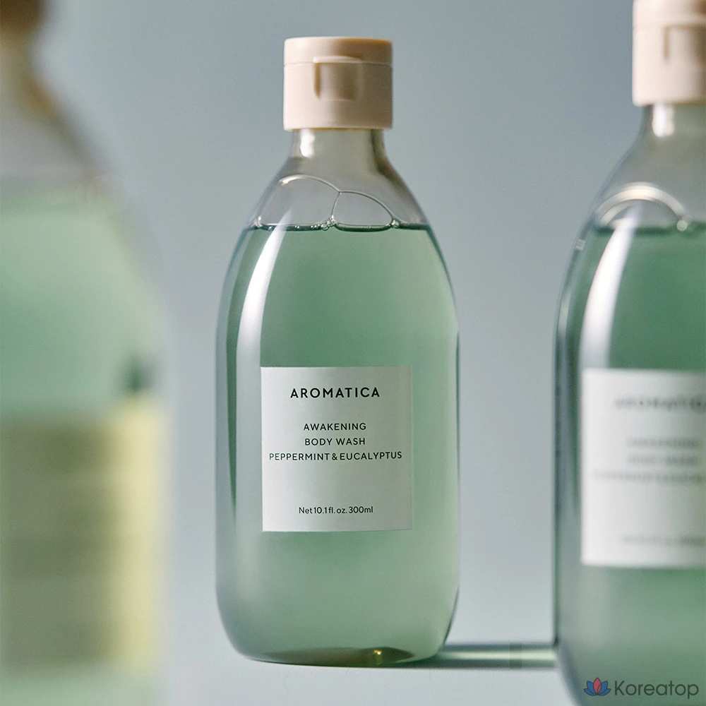 Гель для душа Aromatica Awakening с мятой и эвкалиптом, 300 мл, 1 шт.