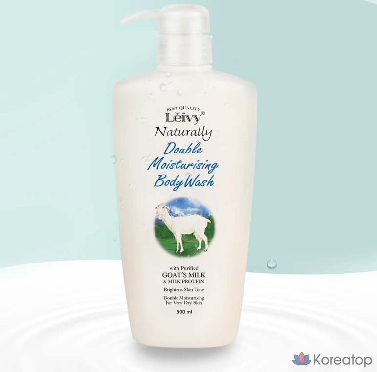 Гель для души Somang с козьим молоком, аромат цветочного хлопка, 500 мл, 1 шт., фото 2