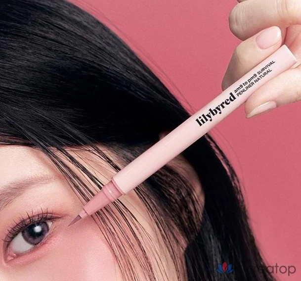 Lilybyred Nine to Nine Survival Pen, натуральный цвет, 1 г, оттенок вишнево-коричневый, 1 шт.