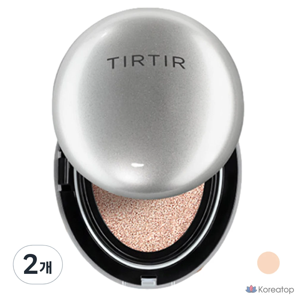 Маска-аура TirTir Mask Fit Aura Cushion, 18 г, 2 шт., фарфор 17C.