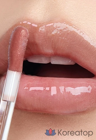 Блеск для губ Kaja Gloss Shot Lip Glass Tint, оттенок 03 Honey Drizzle, 4,2 мл, 1 шт.